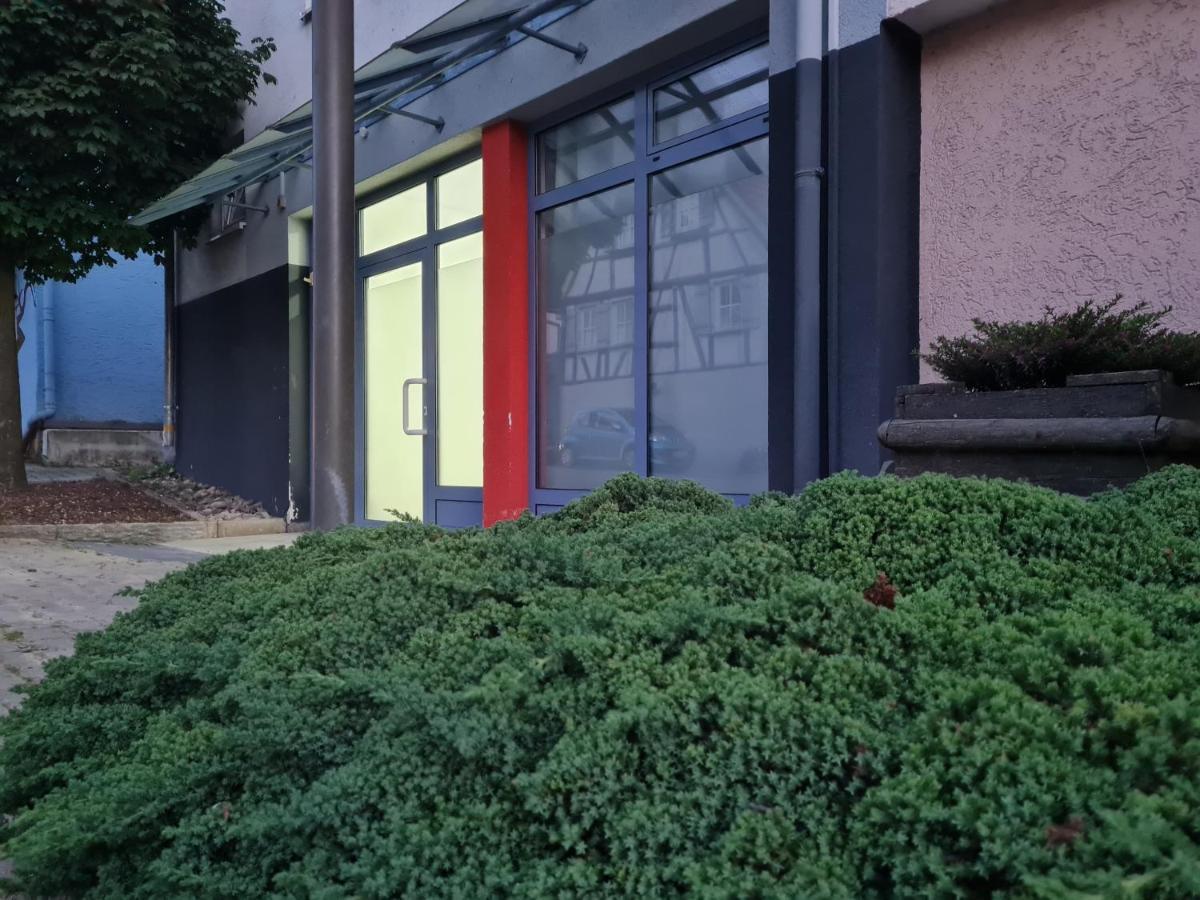 Pension Am Rathaus, 24H Check-In Mundelsheim Exterior foto